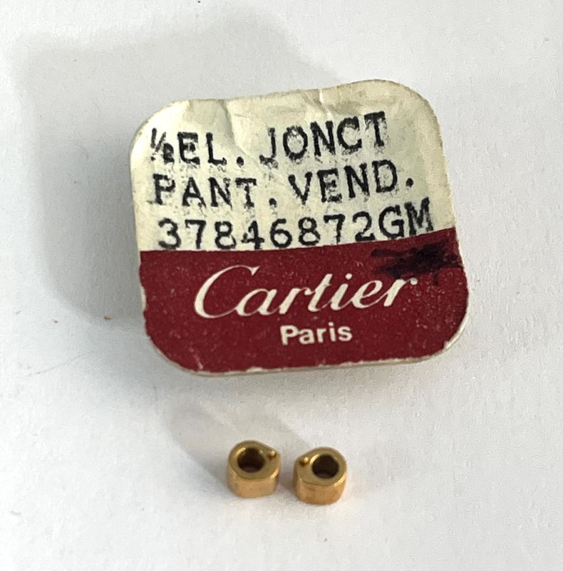 Cartier Bandanstoss Panthere Vendome GM Gold 750 / 18Kt - NOS 1Paar