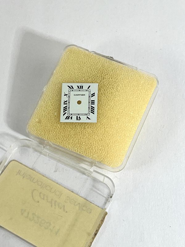 Cartier Louis Cartier Tank MINI Zifferblatt NOS neue alte Lagerware