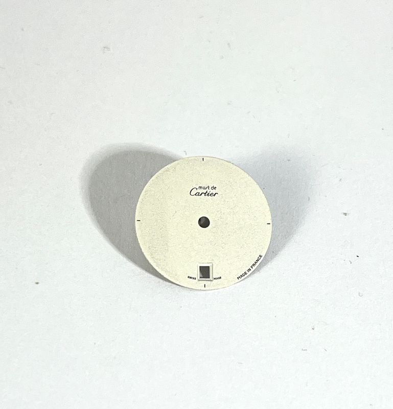 Cartier must21 XL mit Datum  Zifferblatt neu Dial Cal 687/87