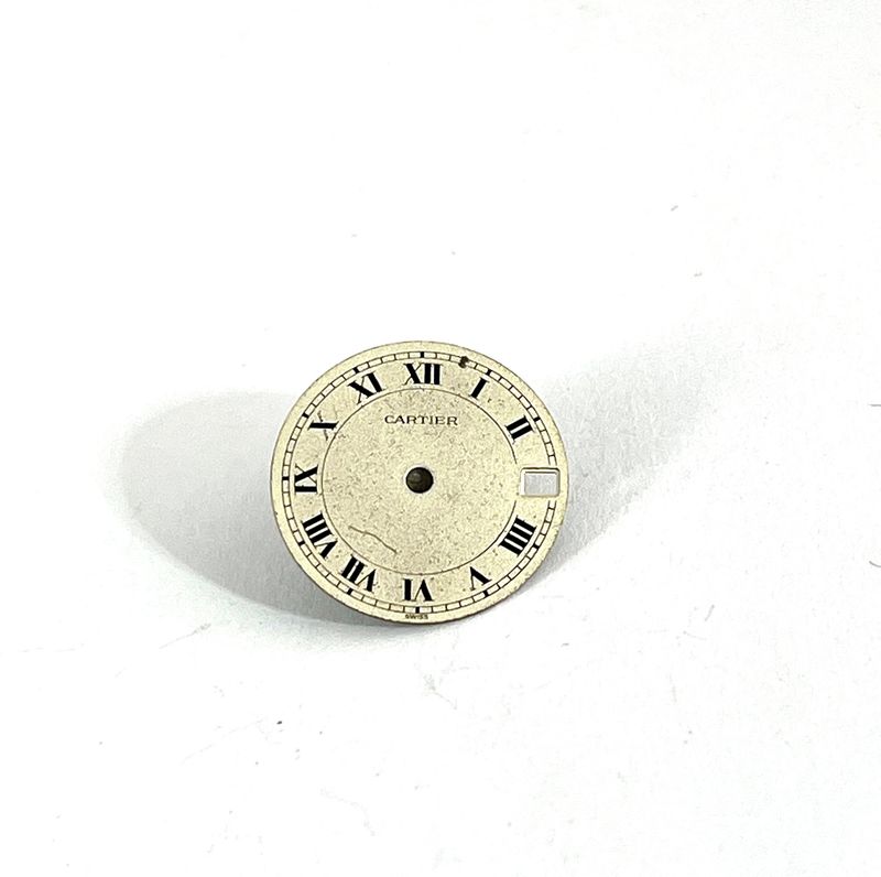 Cartier Panthere Cougar PM Damenuhr Zifferblatt mit Patina