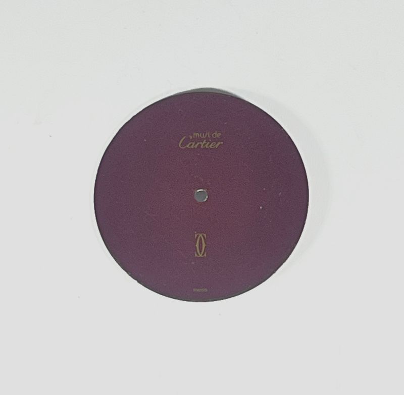 Cartier Zifferblatt VLC Les must GM/LM 31mm Grenat Gebraucht gut!