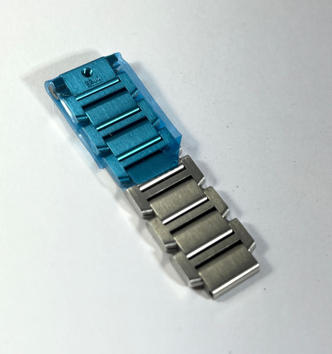 Cartier Tank Francaise Bandsegment Stahl 15mm NOS ungetragen