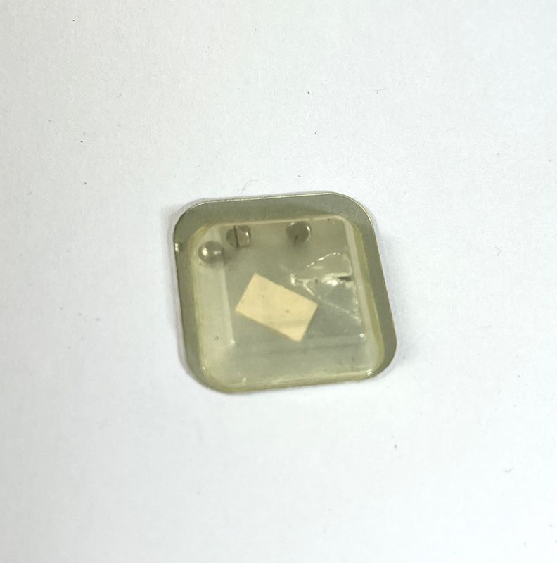 Cartier Santos Vendome Blockingscrew Armband, Stahl/Stahl Uhr.