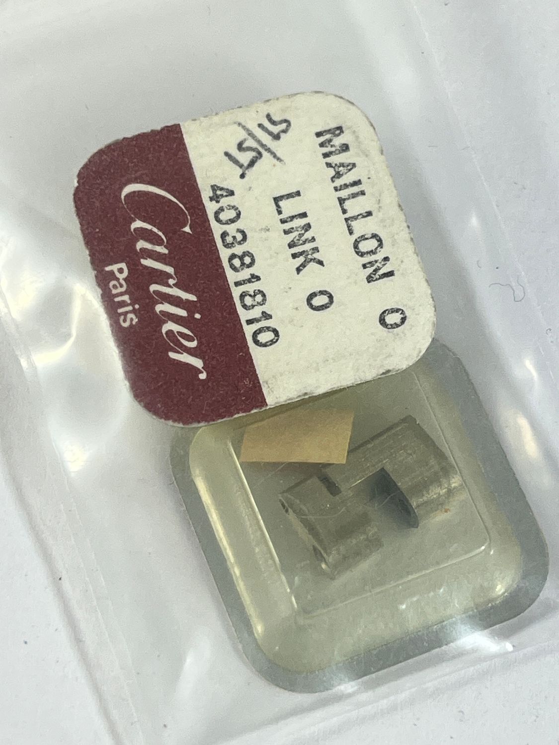 Cartier Santos Vendome PM/SM Bandanstoß 10mm Stahl/Stahl NOS NEU