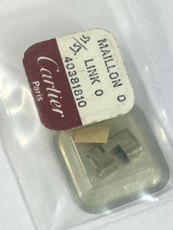 Cartier Santos Vendome PM/SM Bandanstoß 10mm Stahl/Stahl NOS NEU