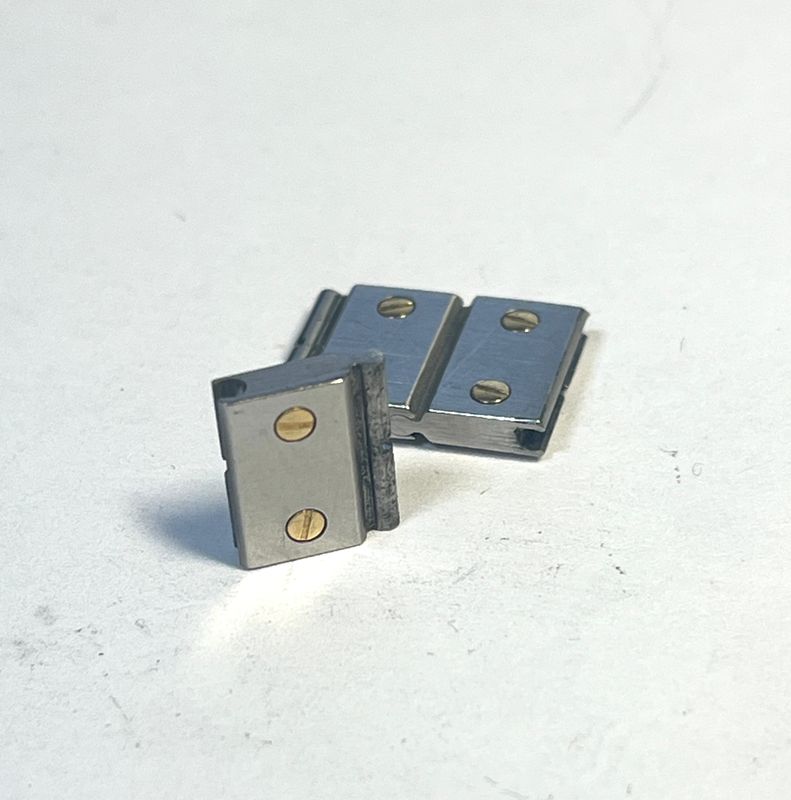 Cartier Santos Galbee Ersatzglied 10mm, Stahl/Gold Gebraucht TOP