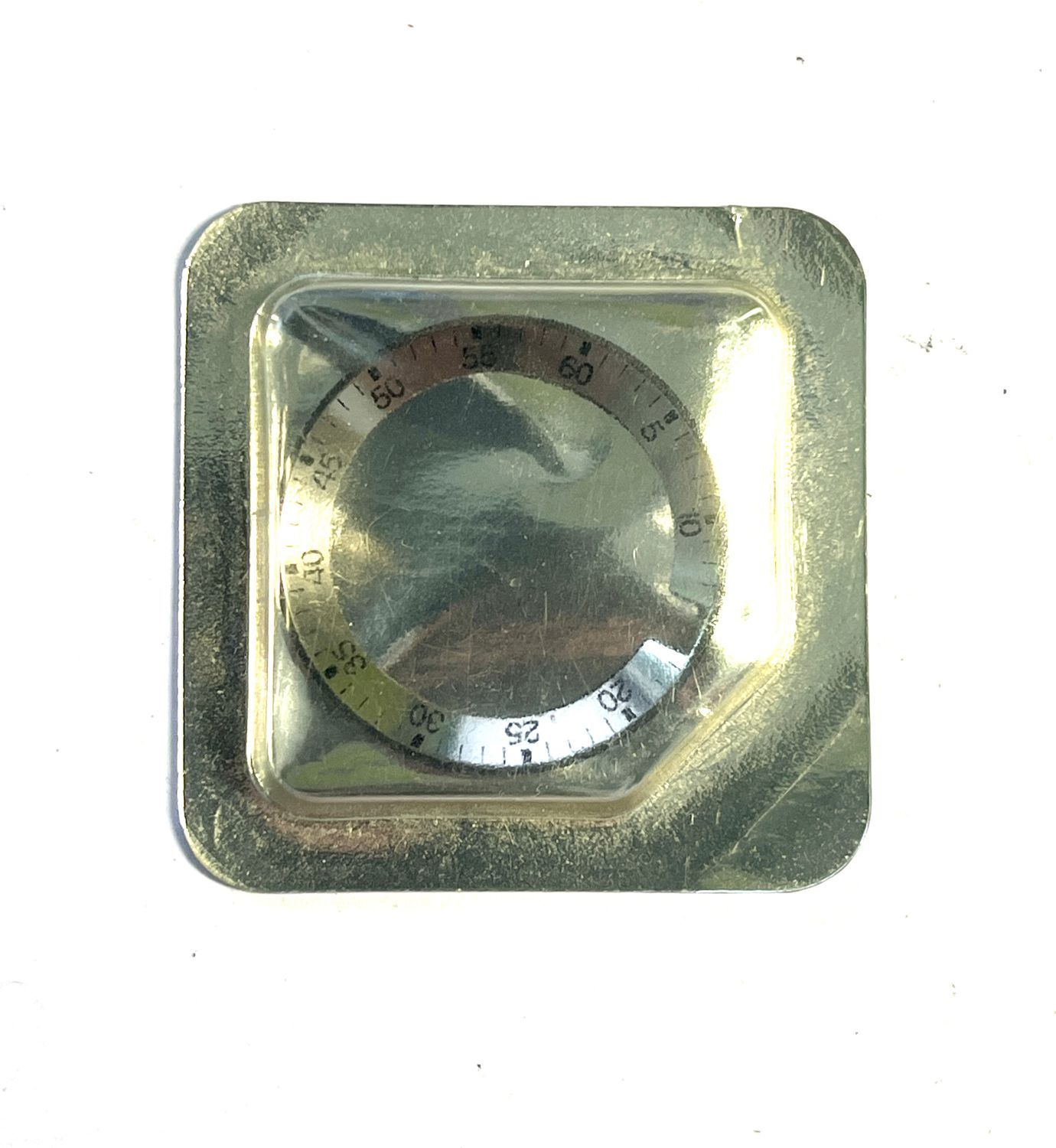 Cartier Höhenring Rehaut must21 XXL in Stahl. NOS im Blister