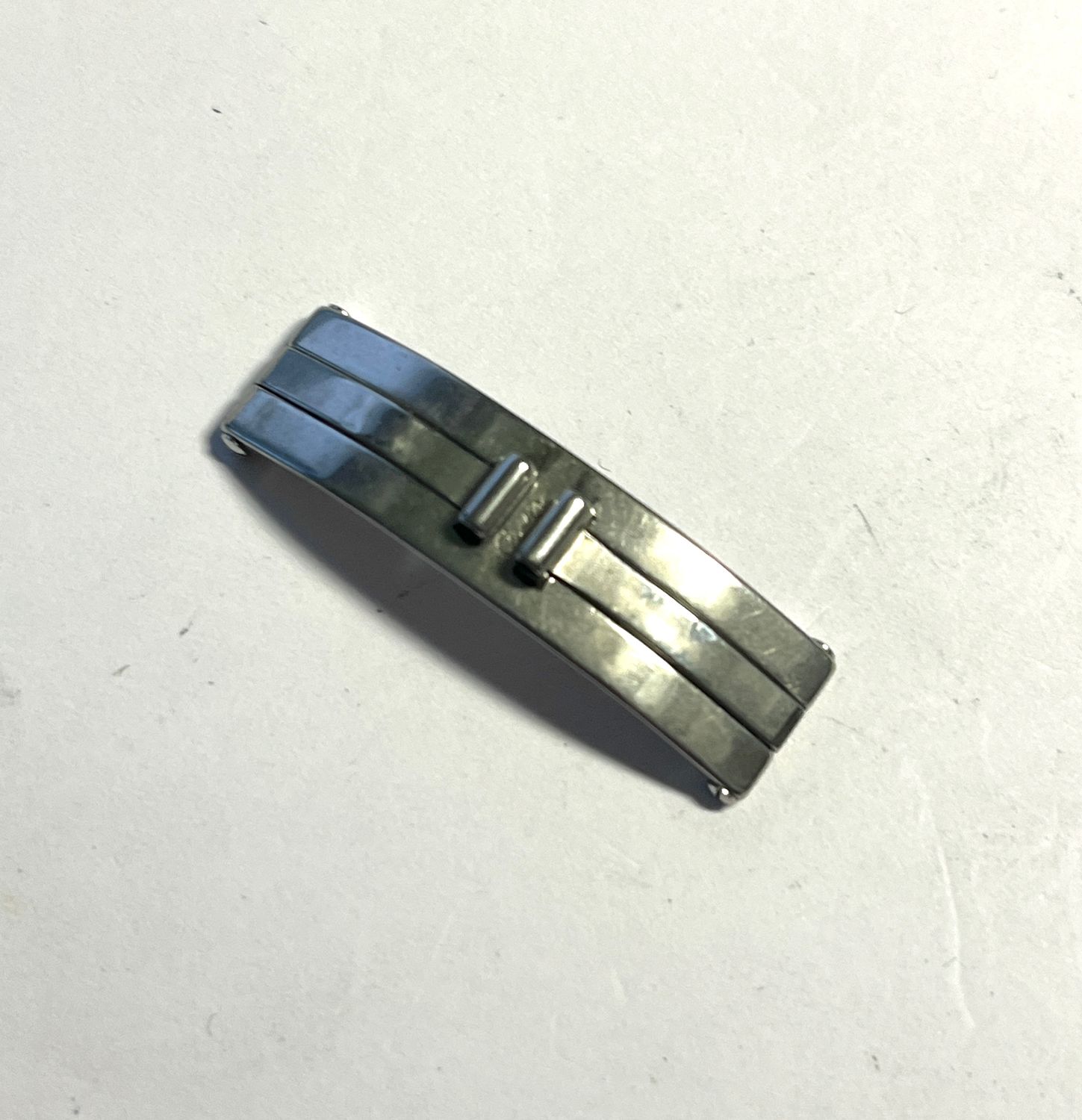 Doppelfaltschließe Stahl für diverse Uhren: 4,8mm Ausschnitt div. Damenuhren! Doppelfaltschließe Stahl für diverse Uhren: 4,8mm Ausschnitt div. Damenuhren!