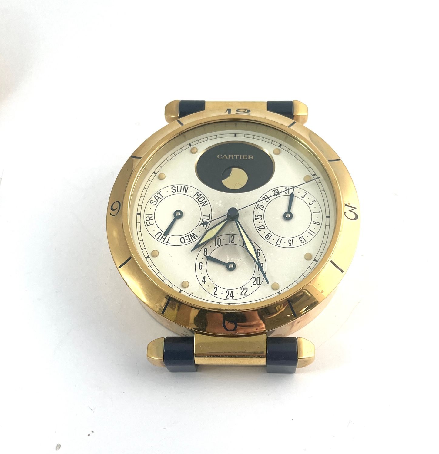 Cartier Pasha Pendulette Moon Pasha Clocks Complication