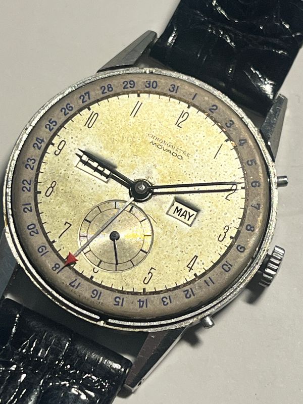 MovadocVollkalender Chronometre, Stahl, Ref. 14776 - unberührt MovadocVollkalender Chronometre, Stahl, Ref. 14776 - unberührt