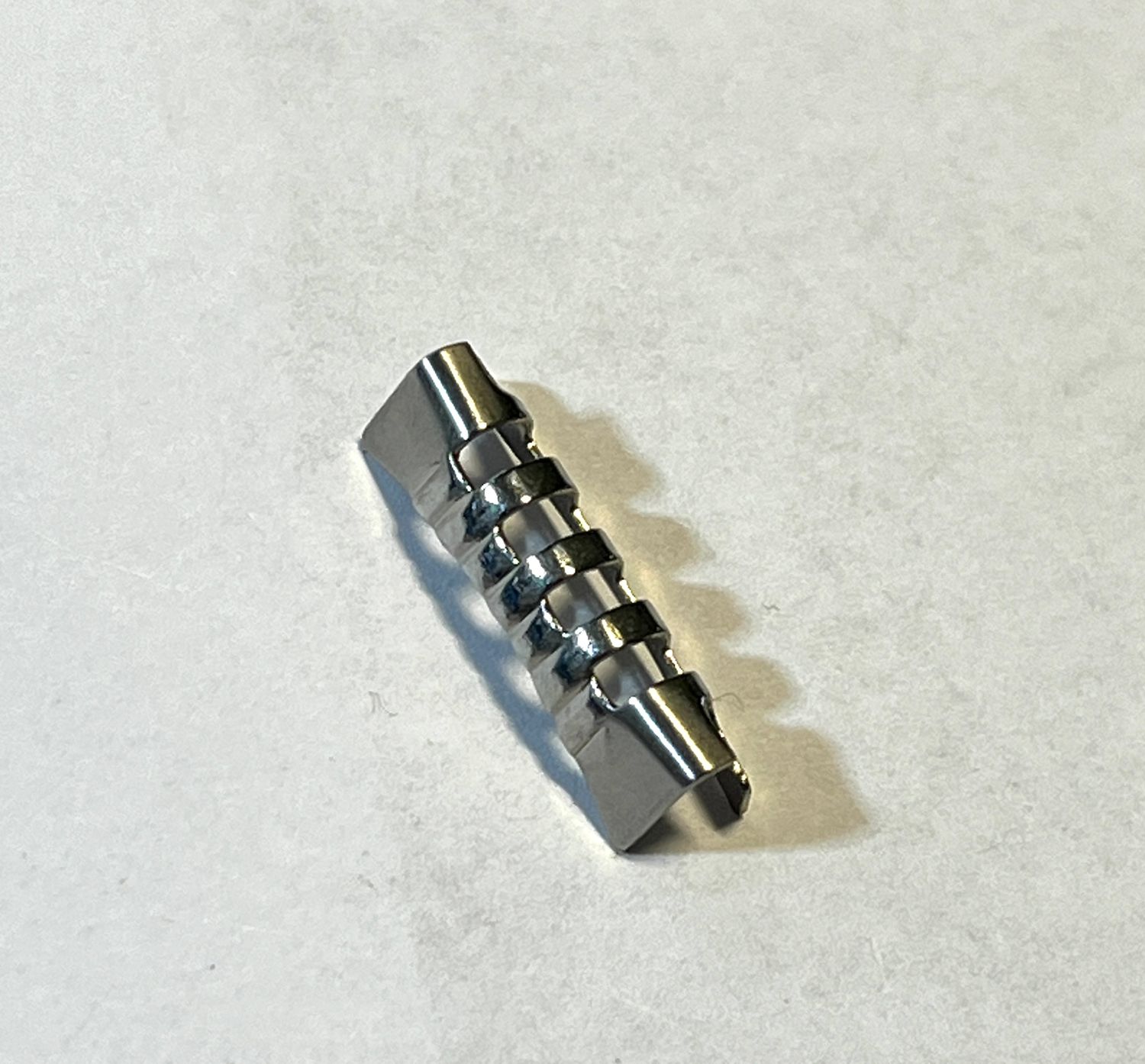 NOS OMEGA Band Anstoß #564 Stahl 19mm  - NOS