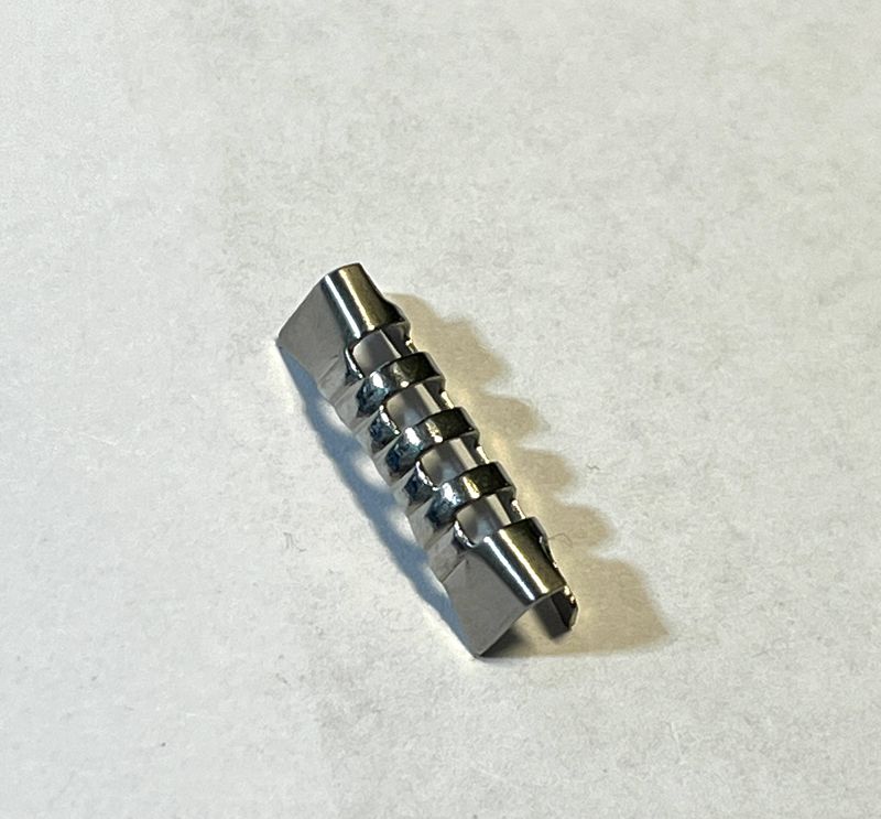 NOS OMEGA Band Anstoß #564 Stahl 19mm  - NOS