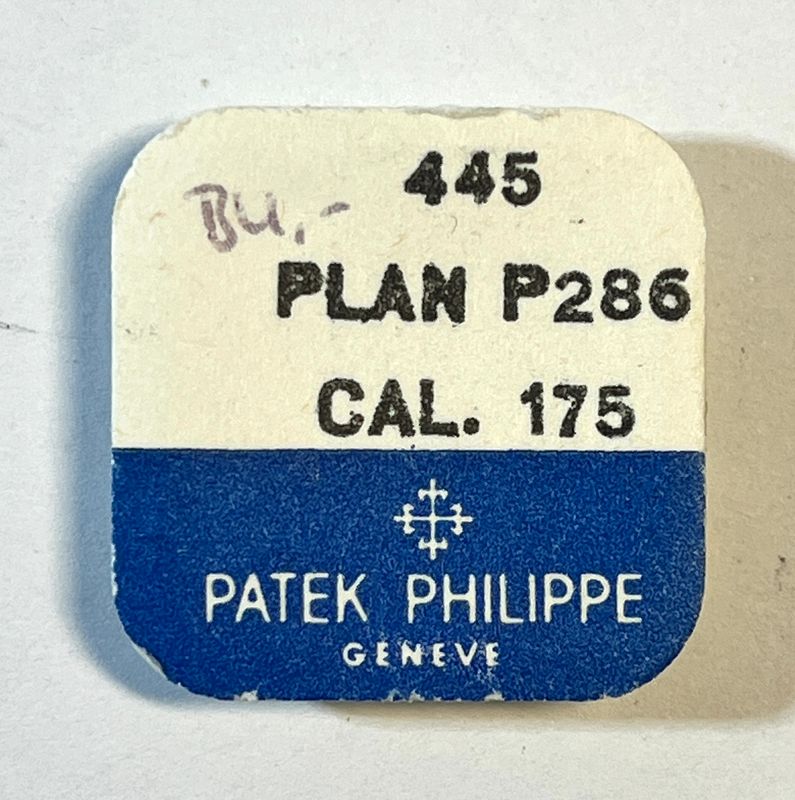 NOS Patek Philippe Cal. 175 Part 445 175 445