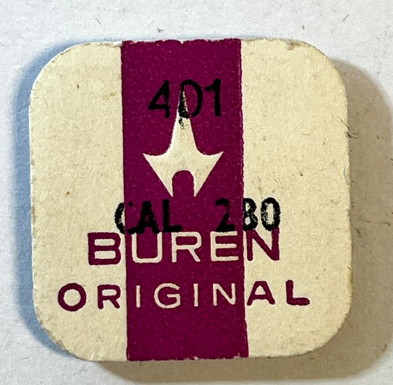 NOS BUREN Part 401 Cal. 280 Stellwelle