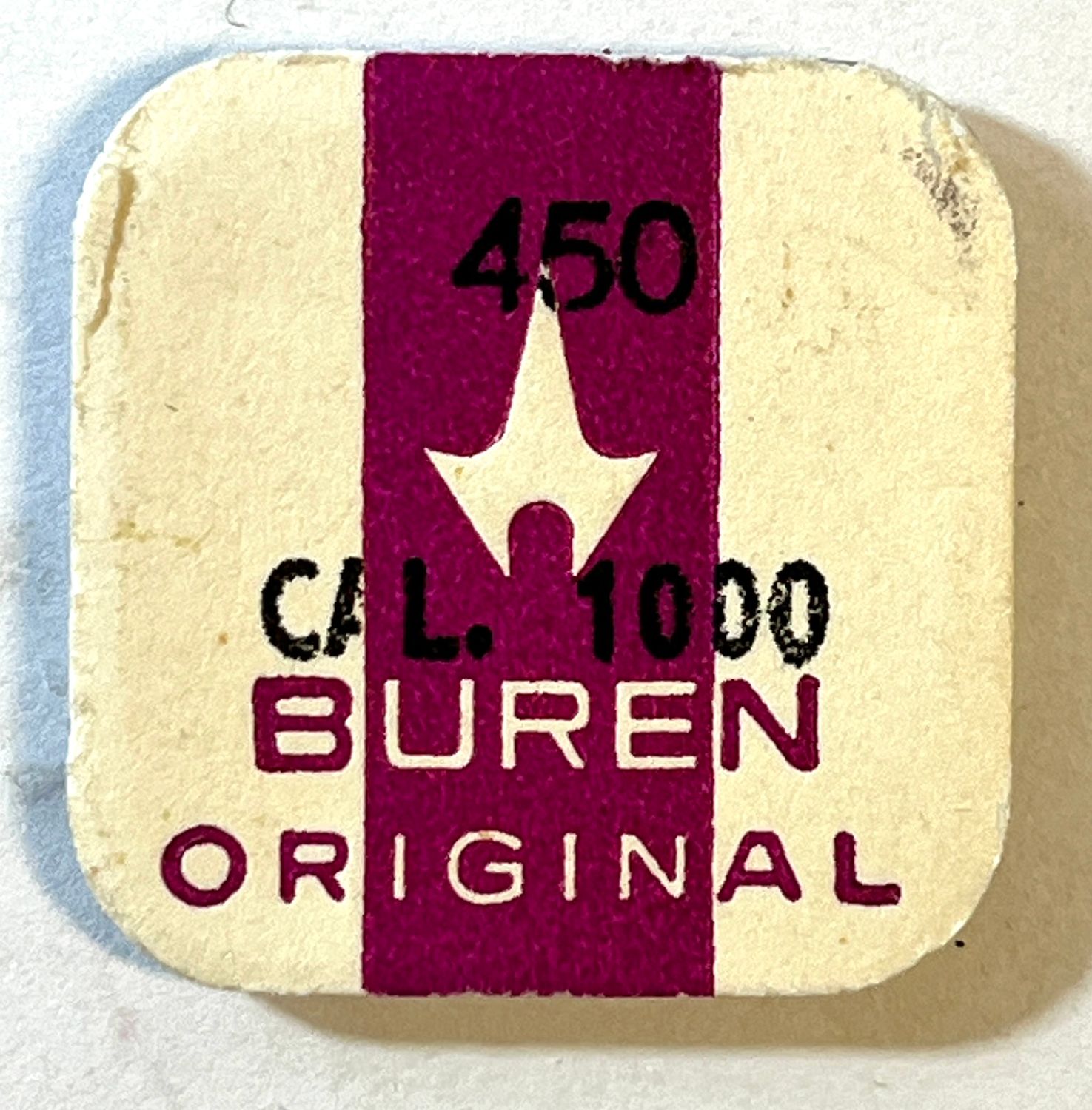 NOS BUREN Part 450 Cal. 1000 Zeigerstellrad