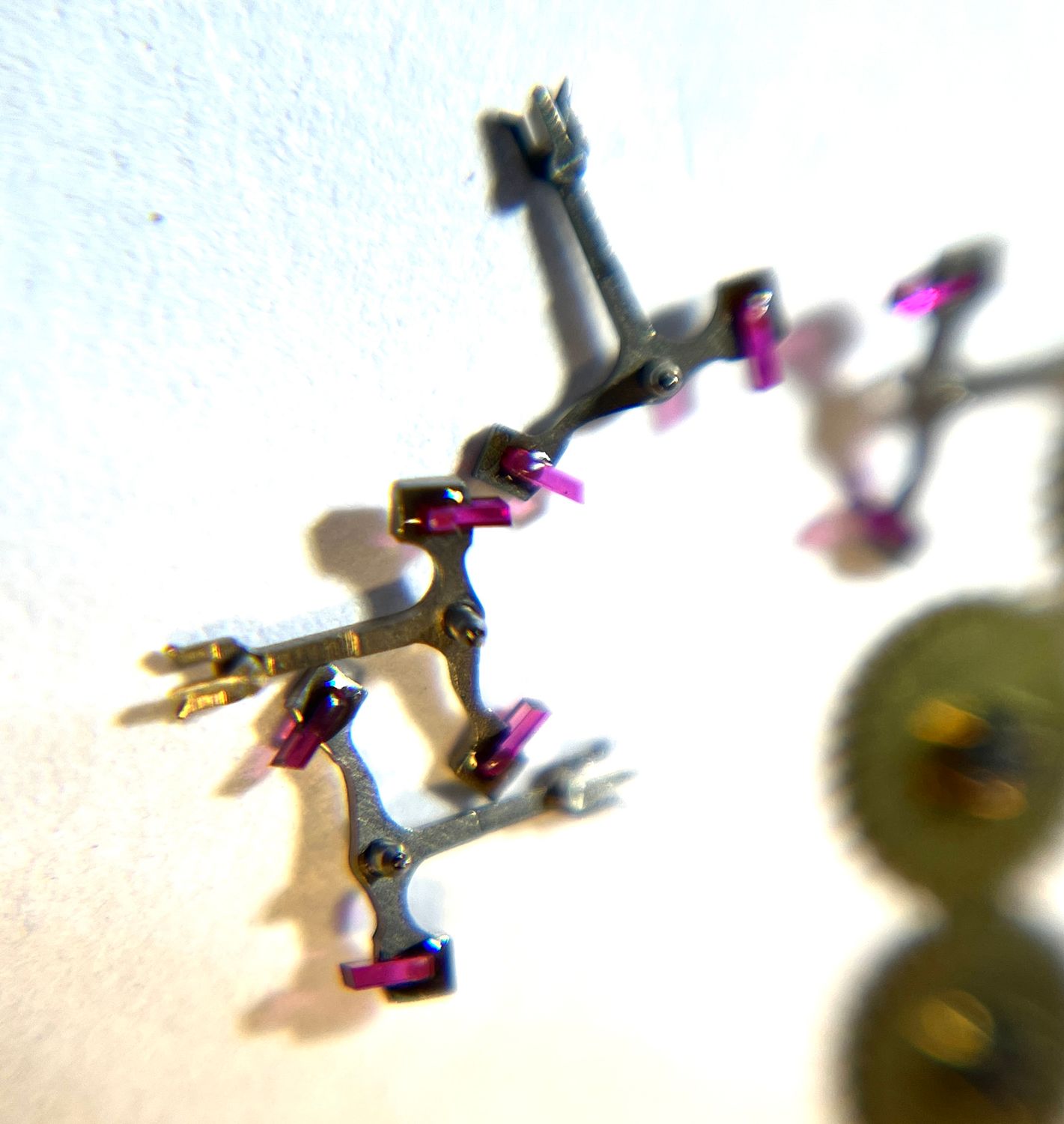 NOS BUREN Part 710 Cal. 379 Jewelled Pallet Fork