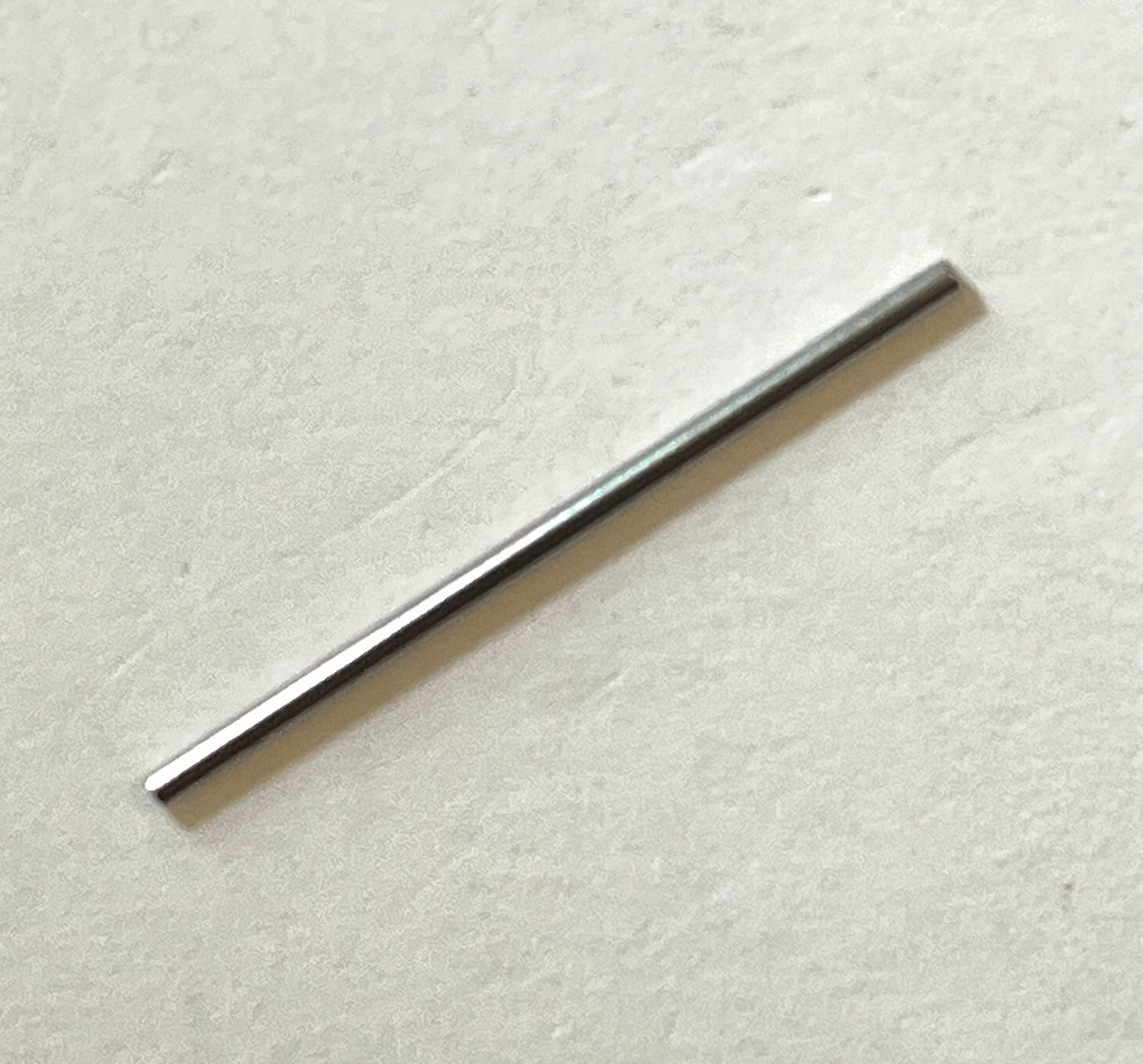 NOS Jaeger LeCoultre Stahl Pin Bandbefestigung 21,5x1mm, gerade!