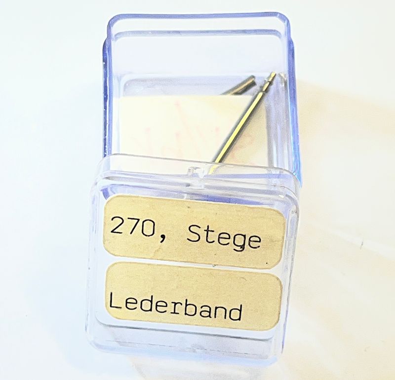 NOS Jaeger LeCoultre Federsteg Lederband Rev. 270 Reverso