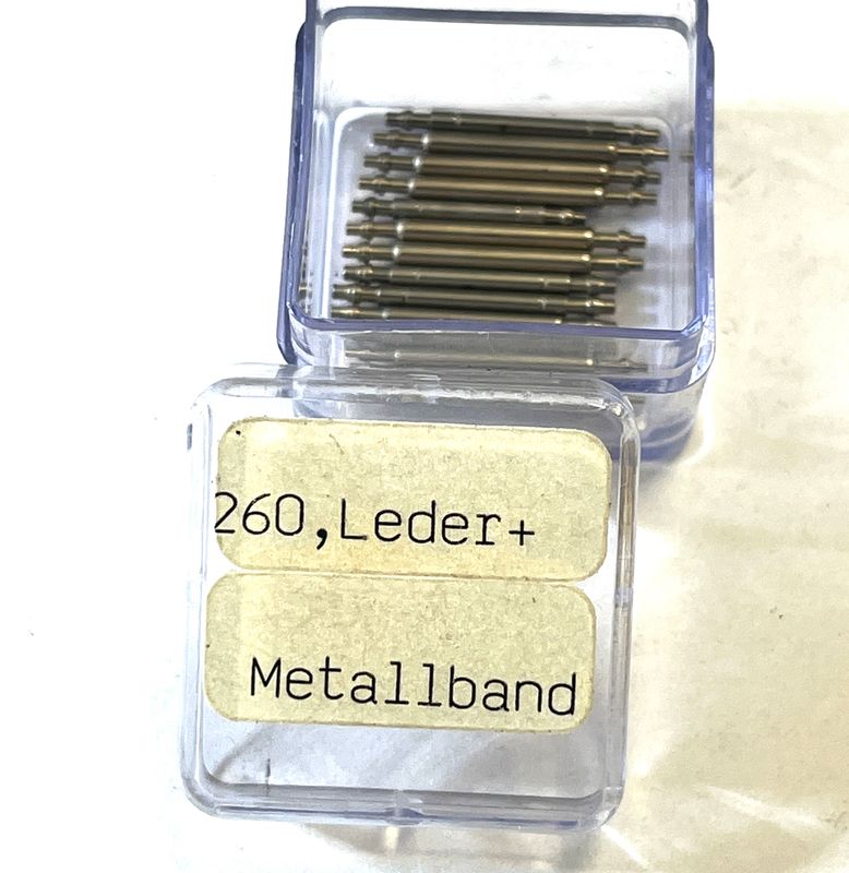 NOS Jaeger LeCoultre Federsteg Metallband Rev. 260 Reverso