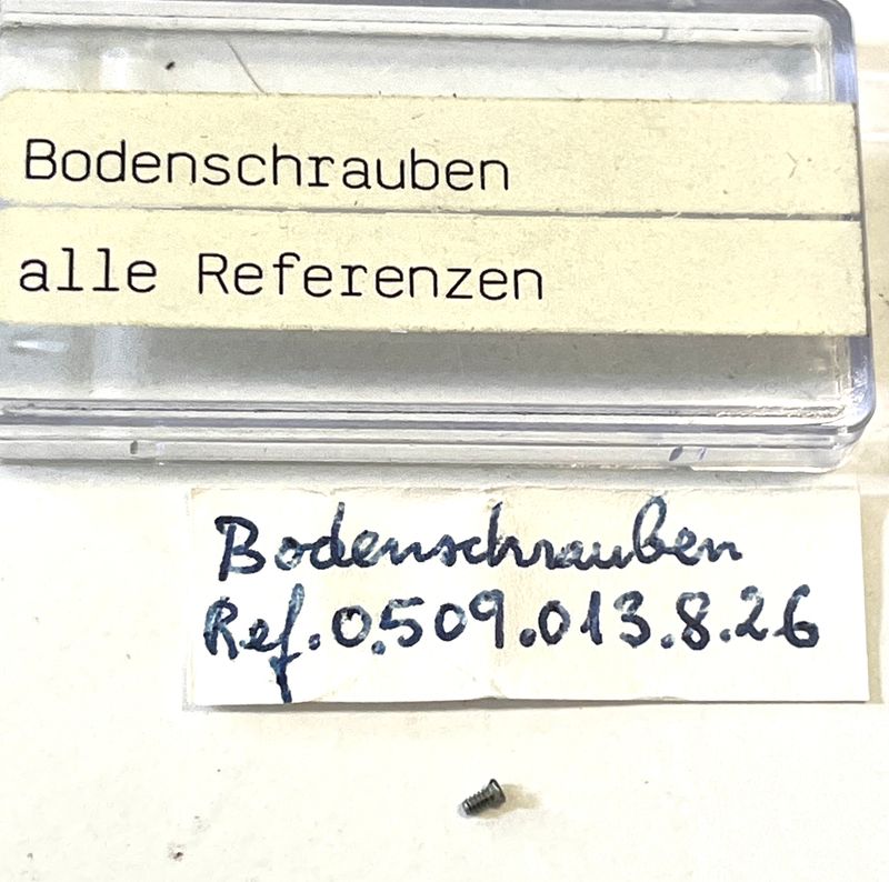 NOS Jaeger LeCoultre Bodenschraube alle Referenzen - Reverso