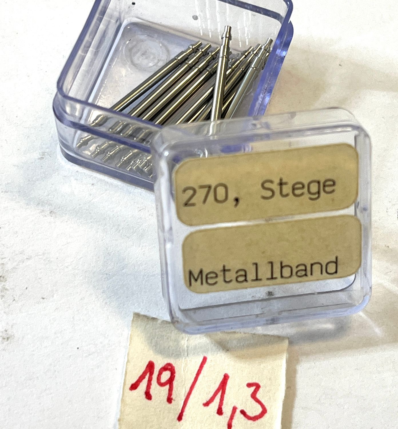 NOS Jaeger LeCoultre Federsteg Metallband Rev. 270 Reverso NOS Jaeger LeCoultre Federsteg Metallband Rev. 270 Reverso
