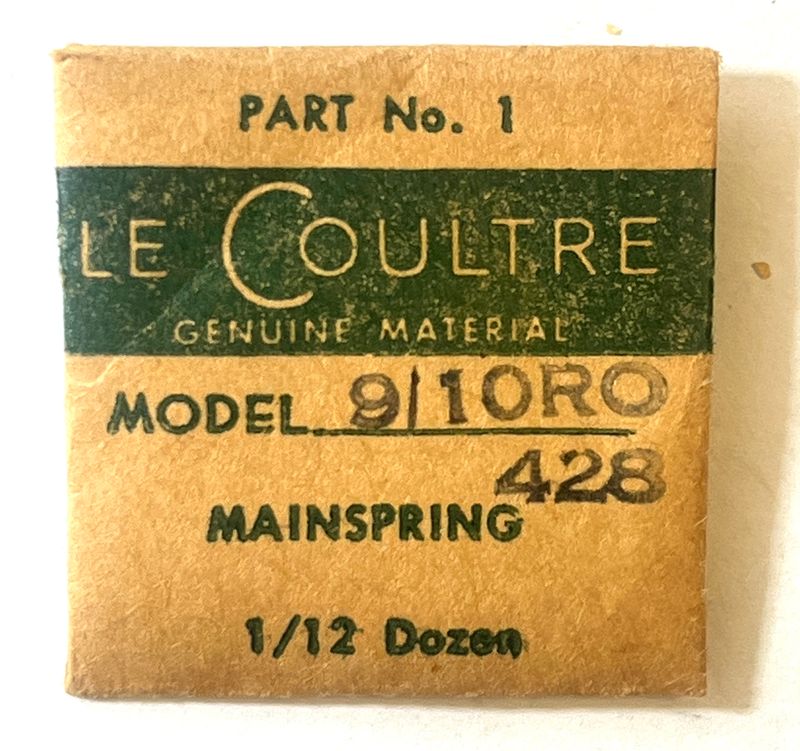 NOS Jaeger LeCoultre Cal.9/10RO  Part 770 Main Spring NOS
