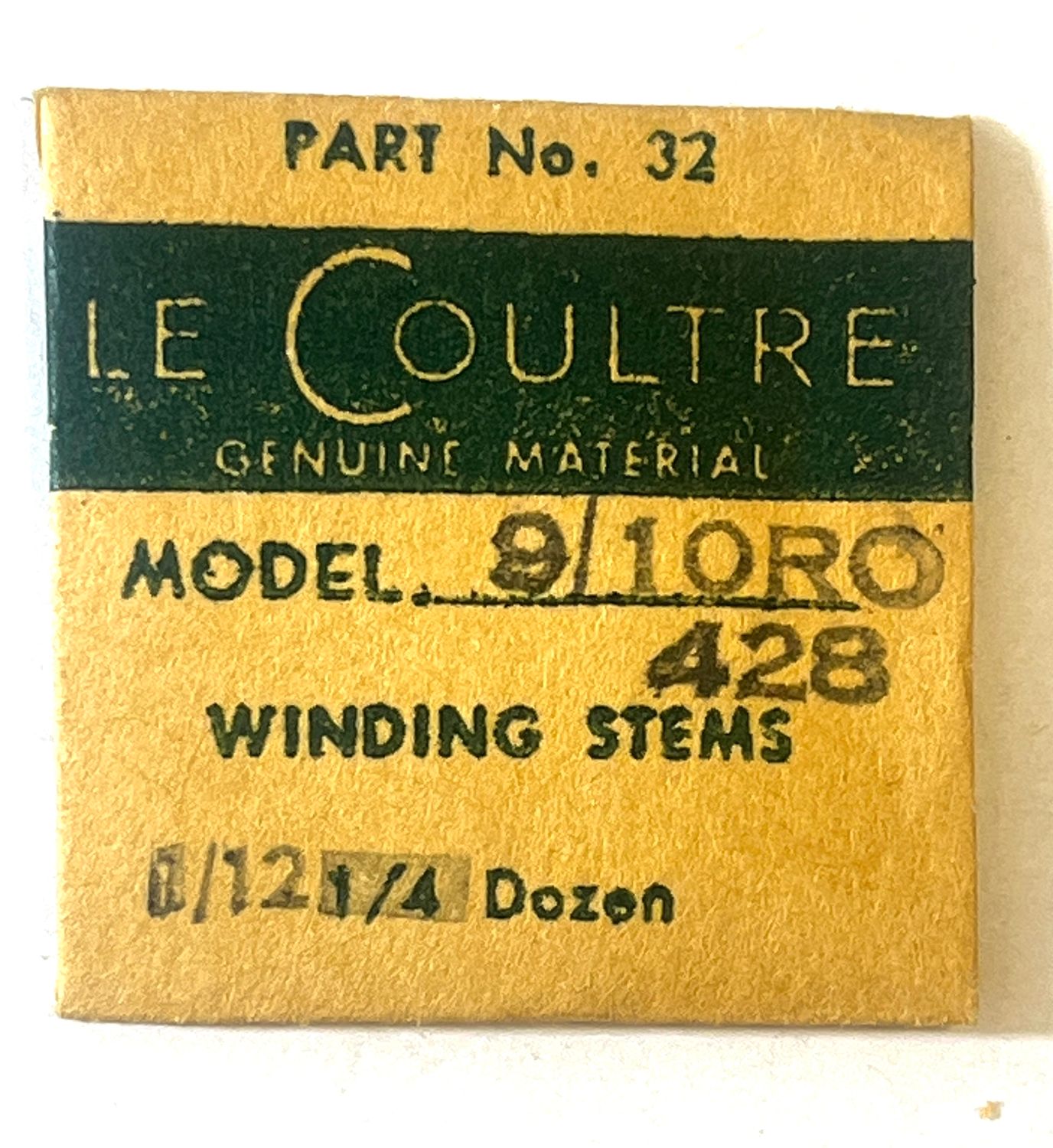 NOS Jaeger LeCoultre Cal.9/10RO Part 32 Winding Stem NOS NOS Jaeger LeCoultre Cal.9/10RO Part 32 Winding Stem NOS