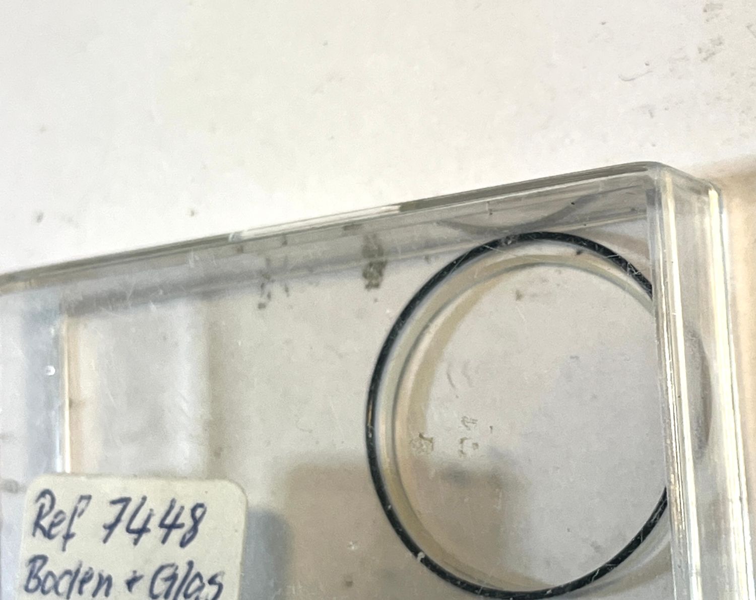 Original ORIS Dichtungen REF. 7448 Boden und Glas