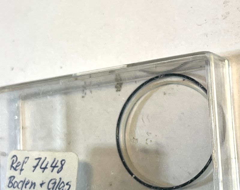 Original ORIS Dichtungen REF. 7448 Boden und Glas