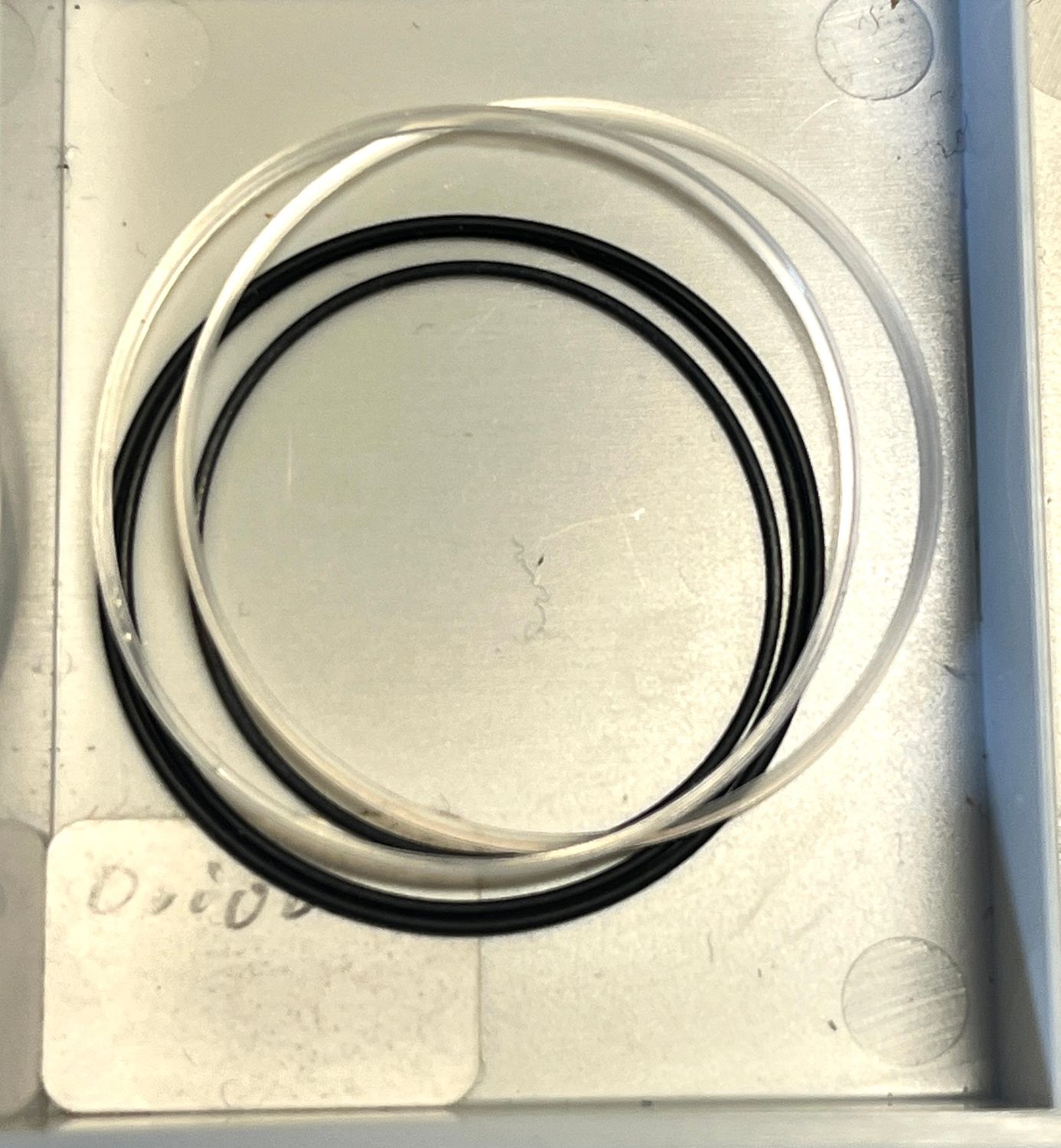 Original Nomos Orion Dichtung Glas und Boden NOS Original Nomos Orion Dichtung Glas und Boden NOS