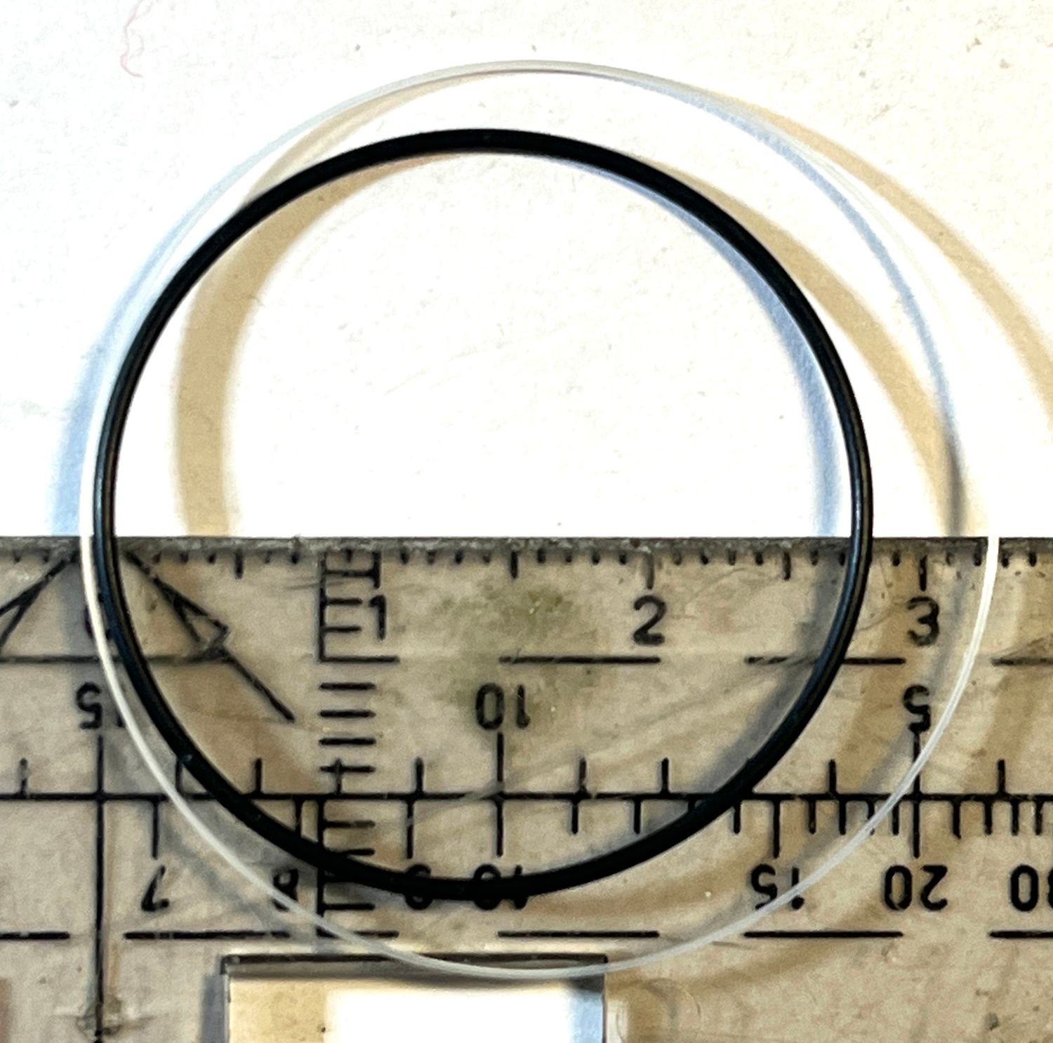 Original Nomos Tangende Dichtung Glas und Boden NOS