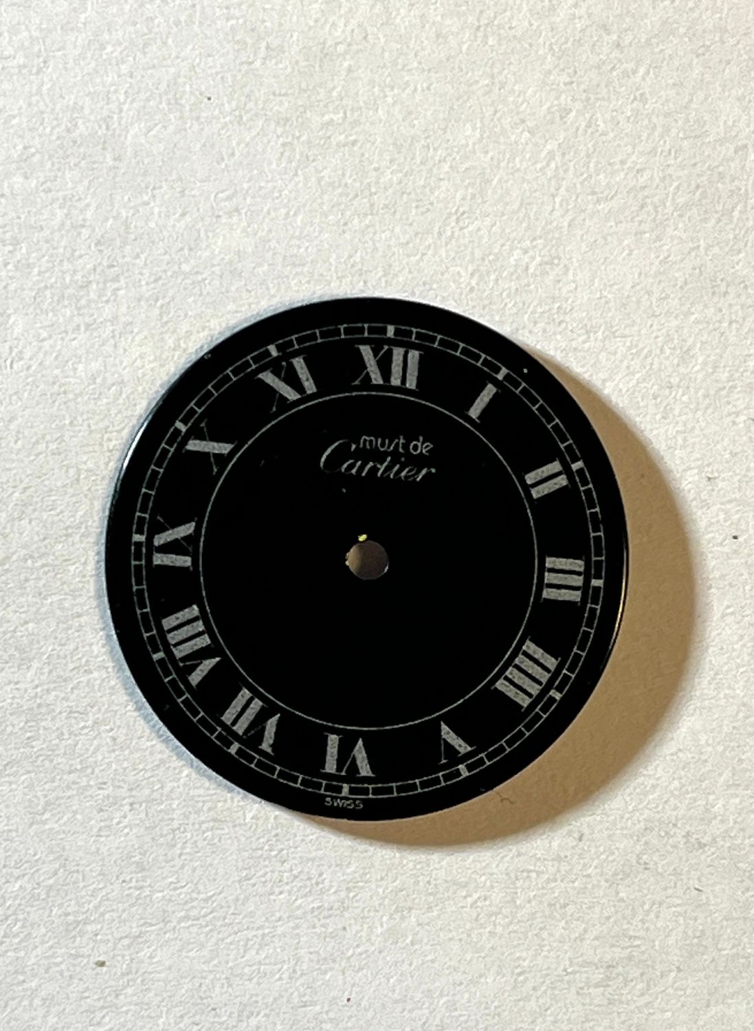 Cartier Zifferblatt VLC Les must PM/SM 24mm ONYX RF Gebraucht gut!