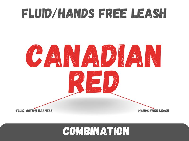 Fluid Motion + Hands-Free Walking Bundle – Canadian Red | Save 15%