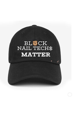 Black Nail Techs Matter Unisex Hat