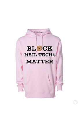 Black Nail Techs Matter Hoodie
