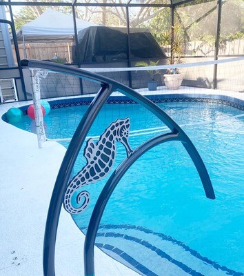 Pool Artistic Seahorse