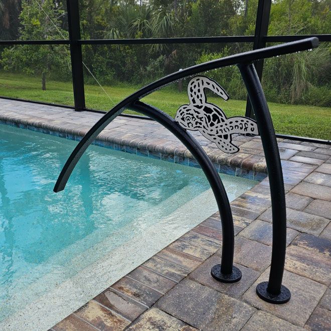 Pool Artistic Sea Turtle Pool Artistic Sea Turtle