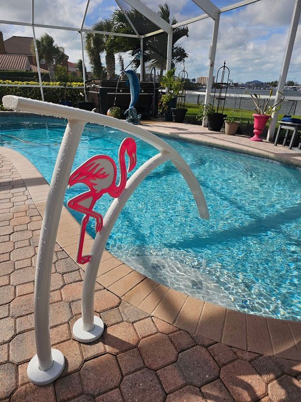 Pool Artistic Flamingo