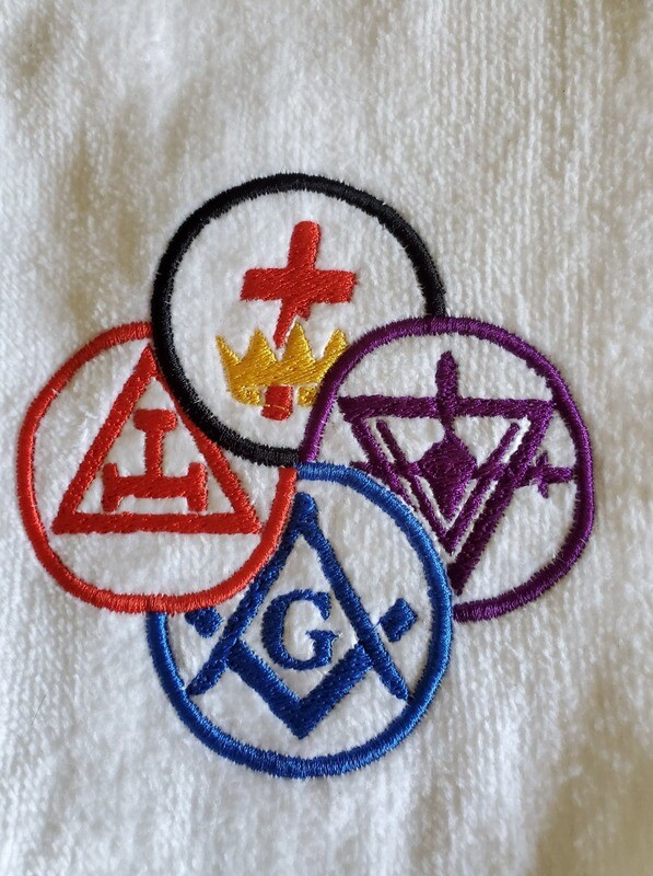 York Rite Golf Towel