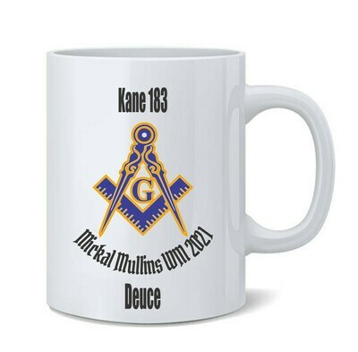 Personalized Masonic Cup