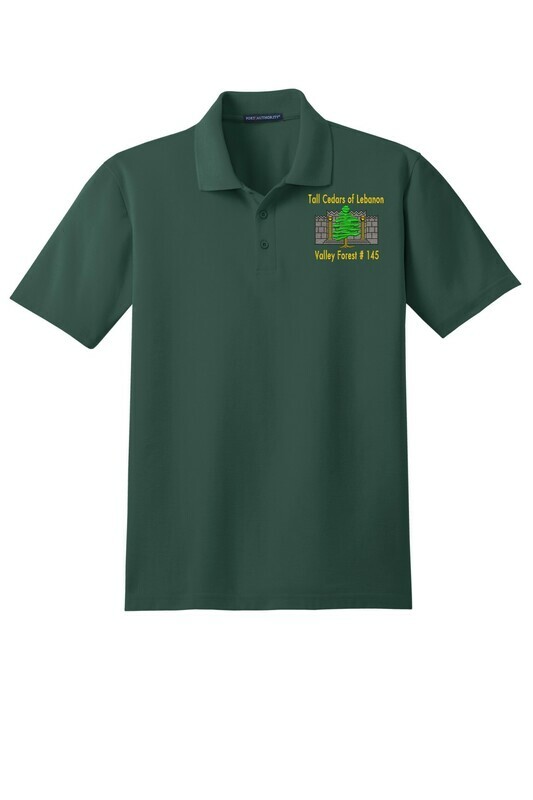Tall Cedar Polo with Forest Name