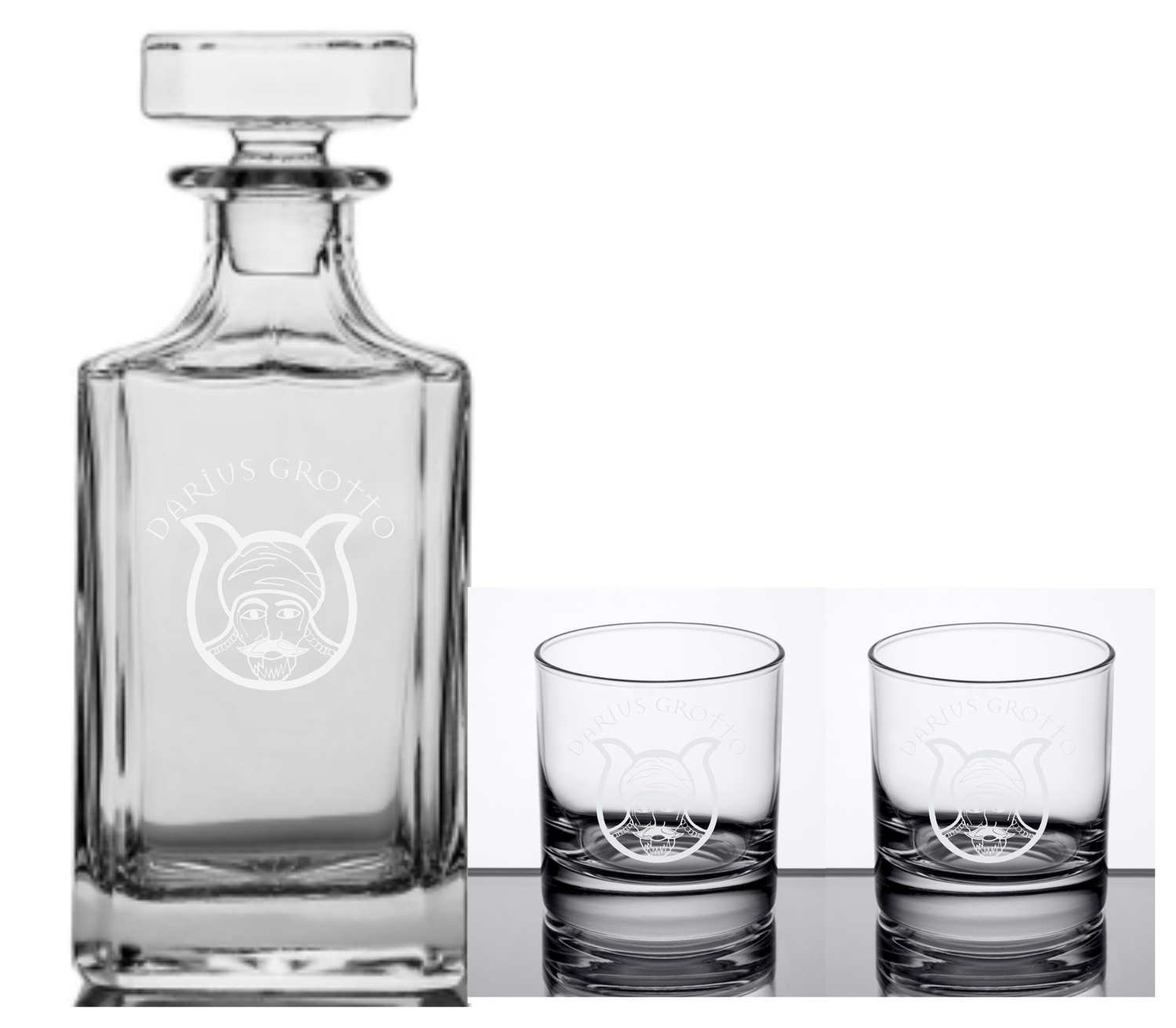 Grotto decanter set