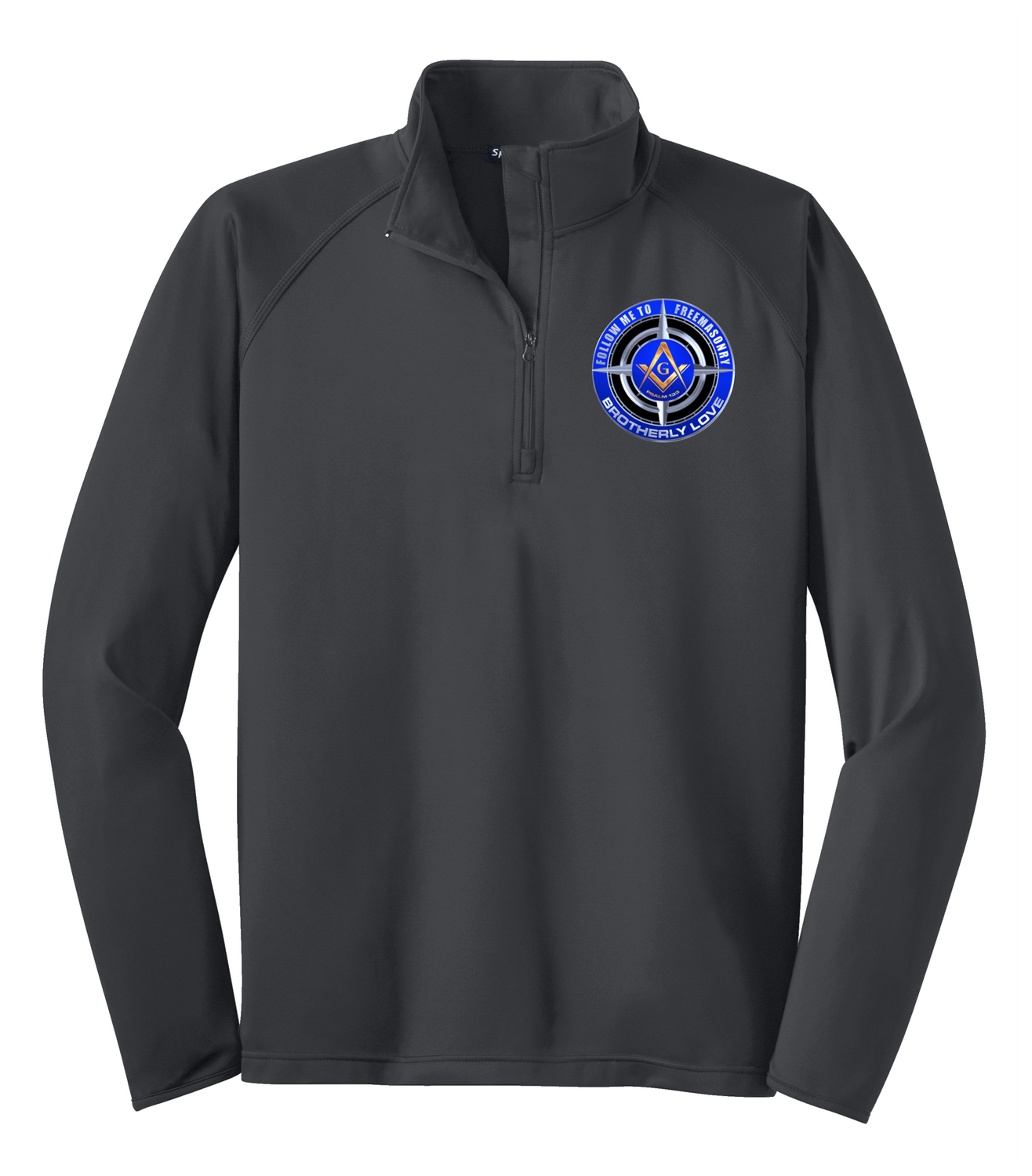 2025-2026 Indiana Grand Master 1/4 zip up -Charcoal Gray