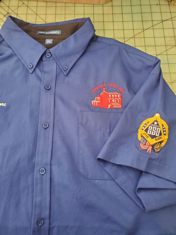 2026 Schofield House Button up short sleeve shirt