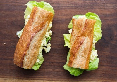 Сэндвич в багете с ростбифом и сыром чеддер, 10 шт.