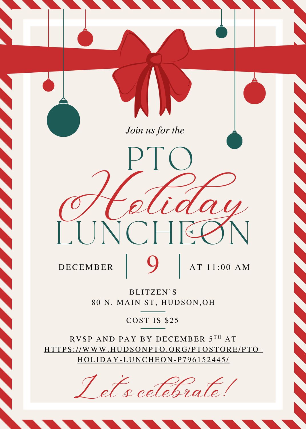 PTO Holiday Luncheon