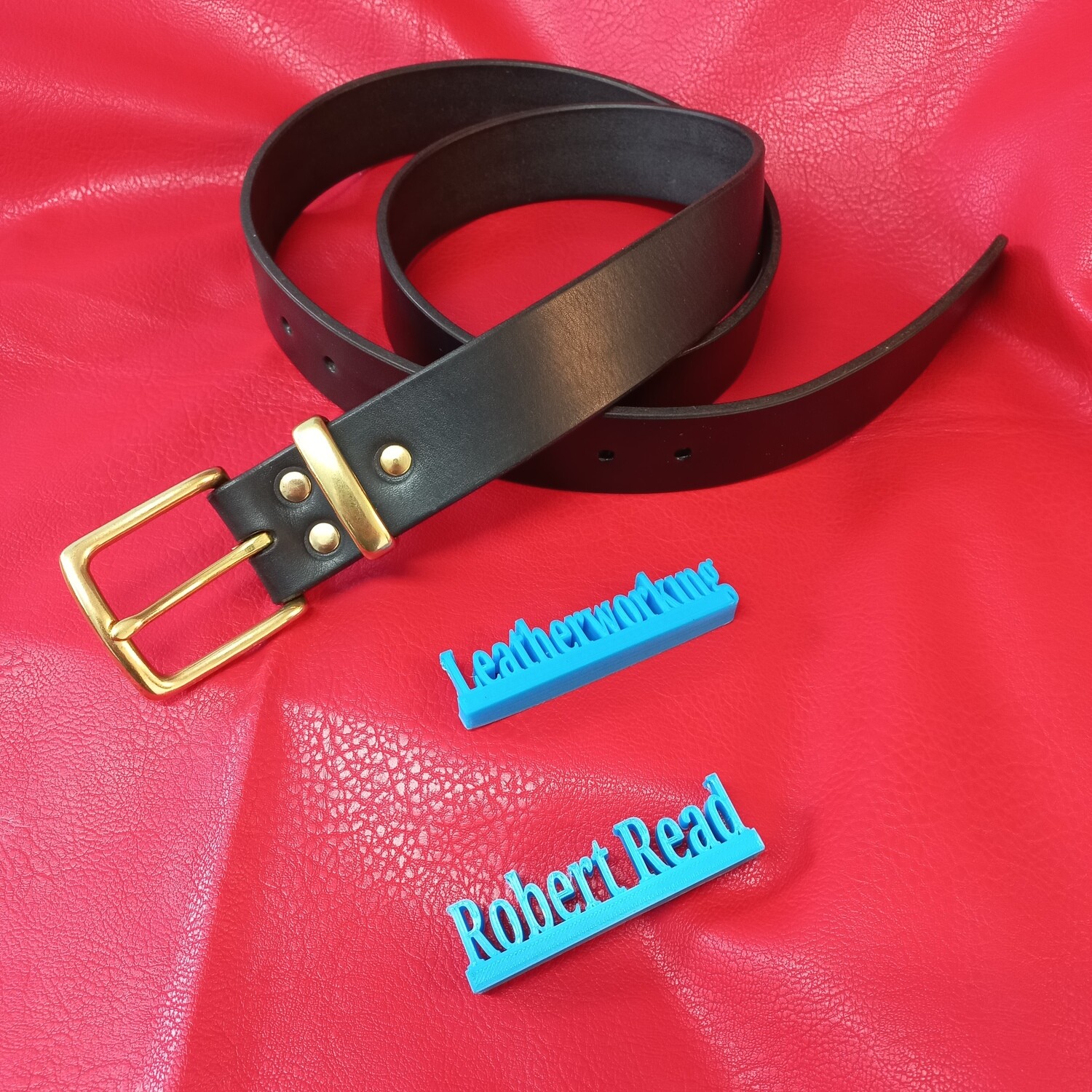Riveted Belt (Black)