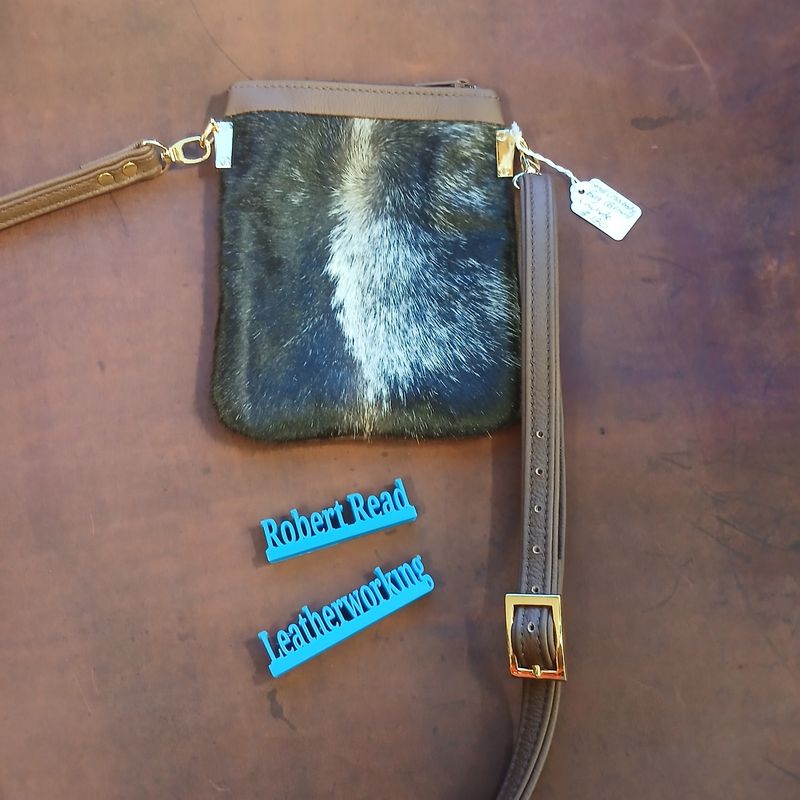 Small Crossbody Bag (Cowhide) Brown