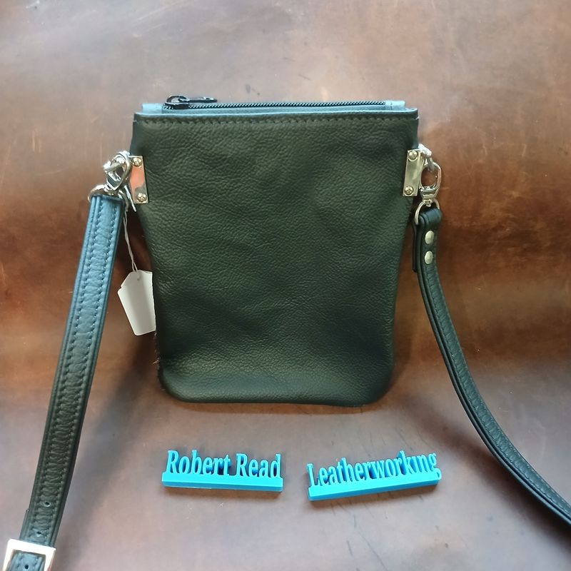 Small Crossbody Bag (Cowhide) Black