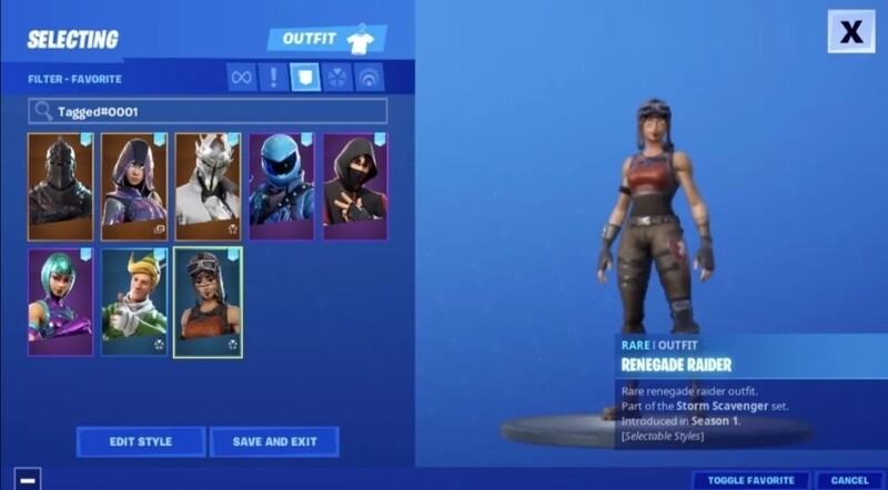 OG Renegade raider​